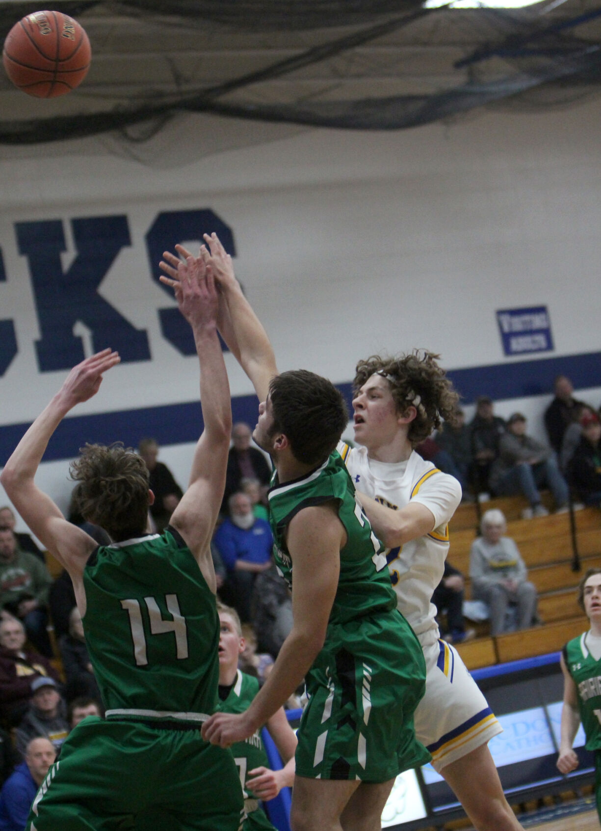 Prairie Farm at McDonell boys basketball 3-1-22